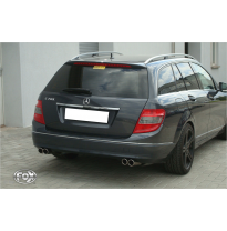 Escape FOX Mercedes C-Class 4 cylinders - W204/S204 escape final duplex with y-connection - 2x70 16 duplex