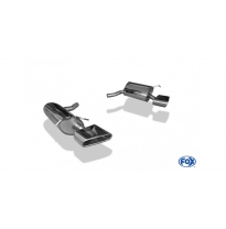 Escape FOX Mercedes C-Class 4 cylinders - W204/S204 AMG-Paket escape final duplex with y-connection - 2x115x85 32 duplex