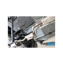 Escape delantero Mercedes E-Klasse W124 Cabrio Ø70mm