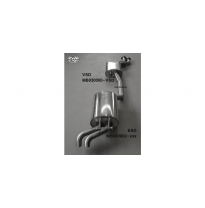 Escape FOX Mercedes E-Class W124 notchback escape delantero &amp;#216;70mm