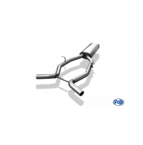 Escape FOX Mercedes E-Class A207 4-cylinder reestyling escape final duplex - with tailpipe tulip