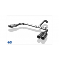 Escape FOX Mercedes M-Class W163 tail pipes right left ML320-500 - 2x76 12 duplex