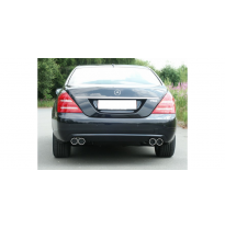 Escape FOX Mercedes S-Class S221/W221 reestyling escape final duplex - 2x90 12 duplex