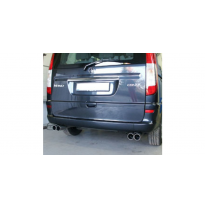 Escape FOX Mercedes Vito/ Viano - W639 escape final cross salida duplex - 2x76 10 duplex