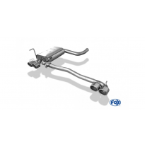 Escape FOX Mercedes CLK 208 escape final salida duplex - 2x88x74 32 duplex