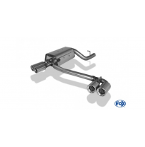 Escape FOX Mercedes CLK 209 Cabrio &amp; Coupe escape final salida duplex &amp;#216;70mm - 2x80 17 duplex