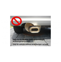 Escape FOX Mercedes SL R129 escape final &amp;#216;70mm - 135x80 53