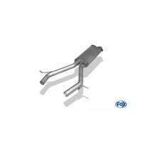 Escape FOX Mercedes CLS C219 escape delantero duplex