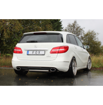 Escape FOX Mercedes B-Class 246 escape final cross salida duplex- 140x90 32 duplex