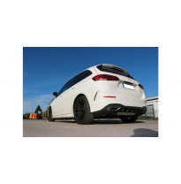 FOX Escape trasero salida cruzada derecha / izquierda Mercedes Clase B - 247 Año:Desde 2018 1,3l 100/120kW