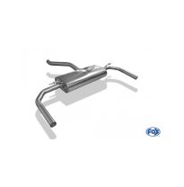 FOX Salida cruzada del Escape trasero derecha / izquierda Mercedes CLA - C117 / X117 Año:Desde 2013 1,6l 90/115kW 2,0l 155kW