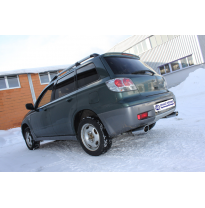 Escape FOX Mitsubishi Outlander CU escape final salida duplex - 115x85 33 duplex