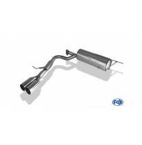 Escape FOX Mitsubishi L200 KAOT Clubcap 2-doors escape final sidepipe - 2x76 10 on drivers side