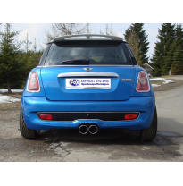 Escape FOX Mini Cooper S R56 escape final salida central - 2x100 16