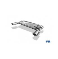 Escape FOX Nissan X-Trail T30 escape final cross salida duplex - 115x85 33 duplex