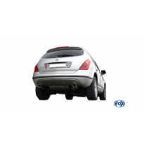 Escape FOX Nissan Murano Z50 escape final salida duplex - 140x90 32 duplex