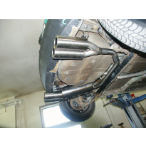 Escape FOX Opel Corsa B escape final salida duplex - 2x80 13 duplex