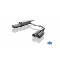 Escape FOX Opel Tigra A escape final salida duplex - 2x90 13 duplex