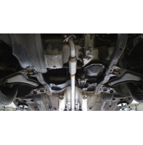 Escape FOX Opel Corsa C tubo conexion with flex-unit