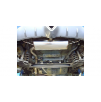 Escape FOX Opel Corsa D OPC - 141kW escape final salida central &amp;#216;63,5mm - sin colas de escapes - for the original triangle