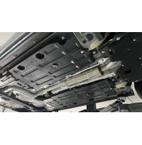 Silenciador delantero del Opel Corsa F Fox exhaust