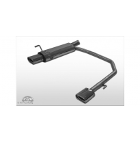 Escape FOX Opel Astra F-CC escape final salida duplex 3 puntos de fijacion en la entrada - 135x80 53 duplex