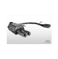 Escape FOX Opel Astra G notchback escape final salida duplex - 2x80 13 duplex