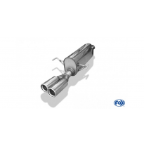 Escape FOX Opel Astra H Caravan Turbo escape final &amp;#216;63,5mm - 2x76 13