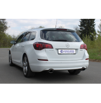 Escape FOX Opel Astra J Sports Tourer escape final cross salida duplex - 115x85 32 duplex