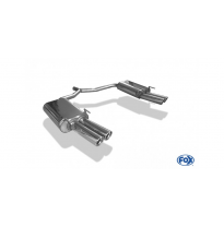 Escape FOX Opel Vectra C GTS escape final duplex doble entrada - 2x76 17 duplex