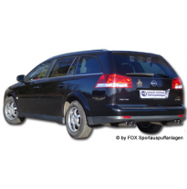 Escape FOX Opel Vectra C Caravan escape final duplex doble entrada - 2x78x75 70 duplex