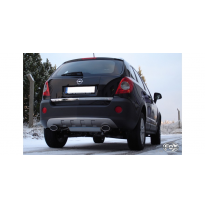 Escape FOX Opel Antara escape final cross salida duplex - 140x90 33 duplex