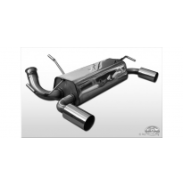 Escape FOX Peugeot 206 RC escape final cross salida duplex - 1x90 10 duplex