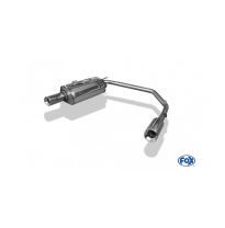 Escape FOX Peugeot 206 S16/ S16 Cabrio escape final salida duplex - 1x90 13 duplex