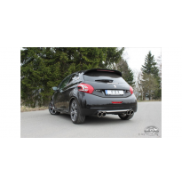 Escape FOX Peugeot 208 GTI escape final salida duplex - 2x90 16 duplex