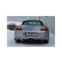 Escape FOX Porsche Boxster 986 escape final salida central - 2x80 17