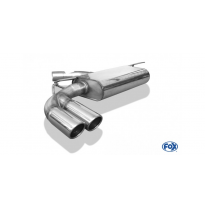 Escape FOX VW Beetle 16 - Cabrio &amp; Coupe - rigid rear axle escape final exit left - 2x90 16