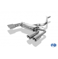 FOX Semisistema del convertidor catalítico - 2x100 tipo 25 derecha / izquierda - Ateca Cupra 4x4 - 5FP Año:Desde 2018 2,0l 221kW