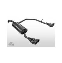 Escape FOX Skoda Octavia 1U escape final salida duplex - 2x76 18 duplex