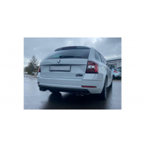 Skoda Octavia 5E - 2,0l 140kW Escape final derecho/izquierdo - 2x76 tipo 25 derecho/izquierdo