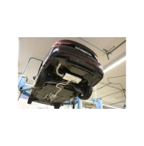 Skoda Octavia NX RS iV Escape final izquierdo - salida en el tubo de escape izquierdo original