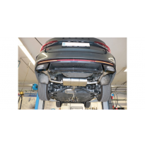 Skoda Octavia NX RS iV Salida del silenciador trasero derecha/izquierda - Salida en el tubo de escape original con el número de