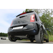 Escape FOX Skoda Citigo/ VW UP final pipe system duplex fitted of originaln escape final - 1x80 25 duplex