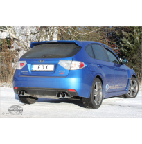 Escape FOX Subaru Impreza GRF 4x4 - WRX escape final cross salida duplex - sin colas de escapes