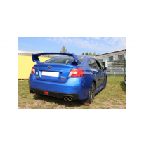 FOX Escape trasero derecho / izquierdo doble flujo - 2x90 tipo 12 negro Subaru Impreza GJ 4x4 - Salón WRX Año:Desde 2016 2,5l 22