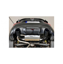 Escape deportivo Subaru BRZ salida derecha/izquierda - 129x106 tipo 32 derecha/izquierda negro