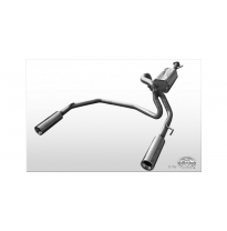 Escape FOX Toyota Land Cruiser J12 - 3-puertas escape final salida duplex - 1x100 13 duplex