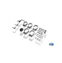 Escape FOX Toyota RAV 4 III final pipe system duplex fitted on original escape central- 135x80 53 duplex