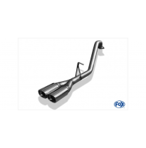 Escape FOX Toyota Hilux N25 - Double Cap final pipe system - 2x93x79 71
