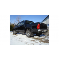 Escape FOX Toyota Hilux N25 - Double Cap half system from catalizador sidepipe, consits of 2 escape final - 1x76 26 duplex